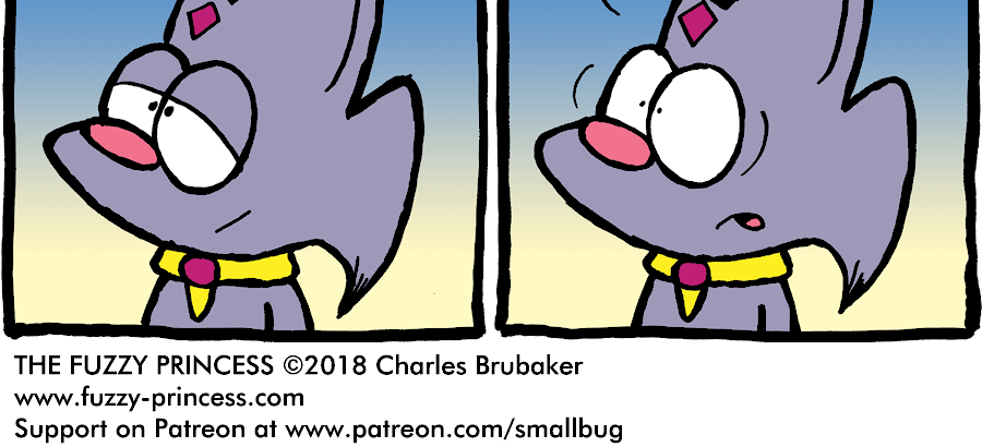 The Fuzzy Princess - Episode 263, Page 1: 2018-05-23-Missing You